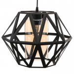 Светильник 88315/1 E27 40Вт черный 34х34х26-126 см