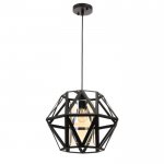 Светильник 88315/1 E27 40Вт черный 34х34х26-126 см