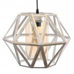 Светильник 88316/1 E27 40Вт белый с золотой патиной 34х34х26-126 см