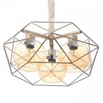 Светильник 88318/3 E27 40Вт белый с золотой патиной 48х48х19-119 см