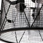 Светильник 88320/4 E27 40Вт черный 45х45х25,5-80 см