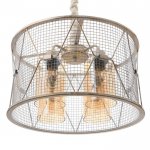 Светильник 88321/4 E27 40Вт белый с золотой патиной 45х45х25,5-80 см