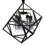 Светильник 88324/4 E27 40Вт черный 45,5х45,5х55-110 см