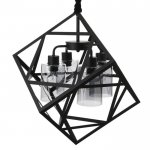 Светильник 88324/4 E27 40Вт черный 45,5х45,5х55-110 см