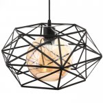 Светильник 88328/1 E27 40Вт черный 34х34х20-120 см