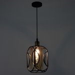 Светильник 88329/1 E27 40Вт черный 14,5х14,5х29-129 см