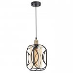 Светильник 88329/1 E27 40Вт черный 14,5х14,5х29-129 см