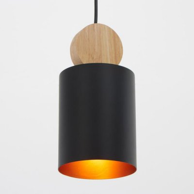 Светильник 88333/1 E27 40Вт черный-золото 12х12х24-124 см