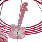 Люстра 86204/5 E27 40Вт розовый 59х54х27-107 см