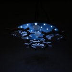 Люстра 86206/7 30xLED 33Вт белый-синий 66,5х66,5х18 см