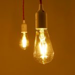 Светильник "Паук" красный 6x40W E27 80x80x90 см