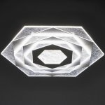 Светильник c ПДУ 69527/1 LED 115Вт диммер белый 44х50х6,5 см