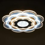 Светильник c ПДУ 69529/1 LED 138Вт диммер белый 50х50х5 см