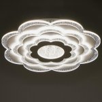 Светильник c ПДУ 69529/1 LED 138Вт диммер белый 50х50х5 см