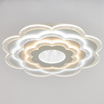 Светильник c ПДУ 69529/1 LED 138Вт диммер белый 50х50х5 см