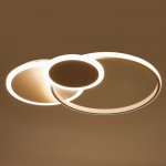 Светильник c ПДУ 69534/3 LED 48Вт диммер белый 43х56,5х9 см