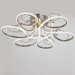 Светильник c ПДУ 69539/1 LED 102Вт диммер хром 71х71х17 см