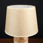 Настольная лампа 32032/1 E14 40Вт бежевый 22,5х22,5х36,5 см