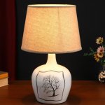 Настольная лампа 32036/1 E27 40Вт белый 30х30х44,5 см