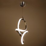 Светильник 86001/1 LED 24Вт 4000К хром 23х15х38-138 см