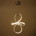 Светильник 86001/1 LED 24Вт 4000К хром 23х15х38-138 см