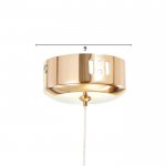 Светильник 86003/1 LED 23Вт 3000К золото 19х6х32-132 см