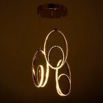 Светильник 86004/3 LED 69Вт 3000К золото 25х25х32-132 см