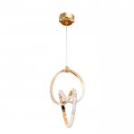 Светильник 86005/1 LED 23Вт 3000К золото 17х18х32-132 см