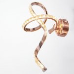 Бра 86019/1 LED 24Вт 3000К французcкое золото 18х23х36 см