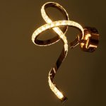 Бра 86019/1 LED 24Вт 3000К французcкое золото 18х23х36 см