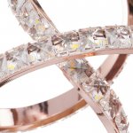 Бра 86019/1 LED 24Вт 3000К французcкое золото 18х23х36 см