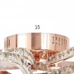 Люстра 86022/3 LED 72Вт 3000К французкое золото 45х45х11 см