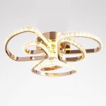 Люстра 86023/3 LED 72Вт 3000К французcкое золото 43х41х9 см