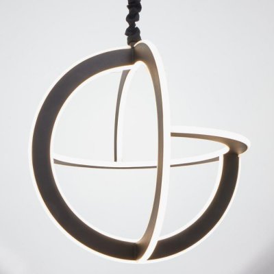 Светильник 86028/1 LED 115Вт 4000К черный 45х45х45-145 см