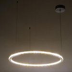 Светильник 86032/1 LED 90Вт 4000К хром 60х60х2-102 см