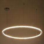 Светильник 86033/1 LED 122Вт 4000К хром 80х80х2-102 см