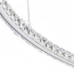 Светильник 86033/1 LED 122Вт 4000К хром 80х80х2-102 см