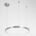 Светильник 86034/1 LED 30Вт 4000К хром 40х40х2-102 см