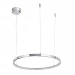 Светильник 86034/1 LED 30Вт 4000К хром 40х40х2-102 см