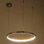 Светильник 86034/1 LED 30Вт 4000К хром 40х40х2-102 см