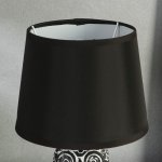 Лампа настольная 21162/1 E14 40Вт черно-серый 20х20х34 см