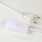 Лампа настольная 21166/1WT E14 40Вт бело-розовый 18х18х32,5 см