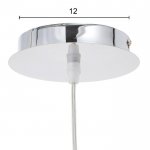 Светильник 85701/1 G9 40Вт хром 40х40х30-180 см