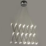 Светильник 85703/1 40хLED 40Вт хром 9,5х9,5х33,5-180 см