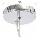 Светильник 85705/1 E27 40Вт хром 40х40х32,5-180 см