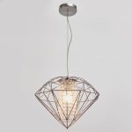 Светильник 85706/1 E27 40Вт хром 40х40х27-177 см