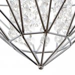 Светильник 85706/1 E27 40Вт хром 40х40х27-177 см