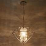 Светильник 85706/1 E27 40Вт хром 40х40х27-177 см