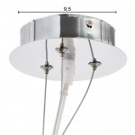 Светильник 85710/1 E27 40Вт кофе 38х38х23-173 см