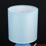 Лампа настольная 48472/1BL E14 40Вт синий 12,5х12,5х27 см